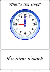 Bildkarte - It's 09 o'clock.pdf